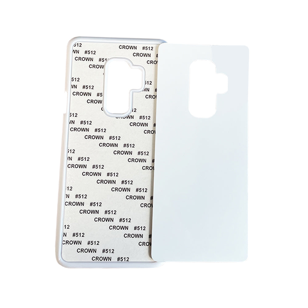 Galaxy S9+ Sublimation Phone Case - White Plastic